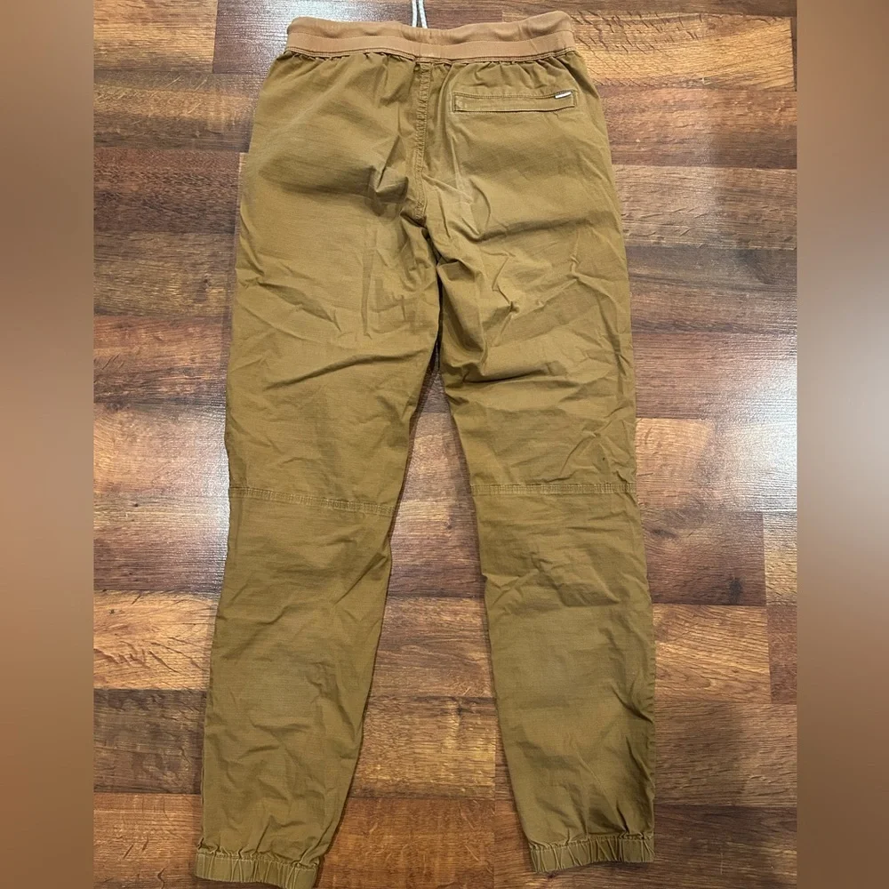 Vuori Mens Ripstop Traveler Jogger Organic Cotton Size XS Women’s Small Tan